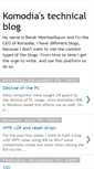 Mobile Screenshot of blog.komodia.com