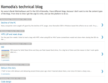 Tablet Screenshot of blog.komodia.com